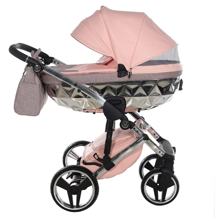 Junama Handcraft Glitter 3 in 1 Travel System, Pink
