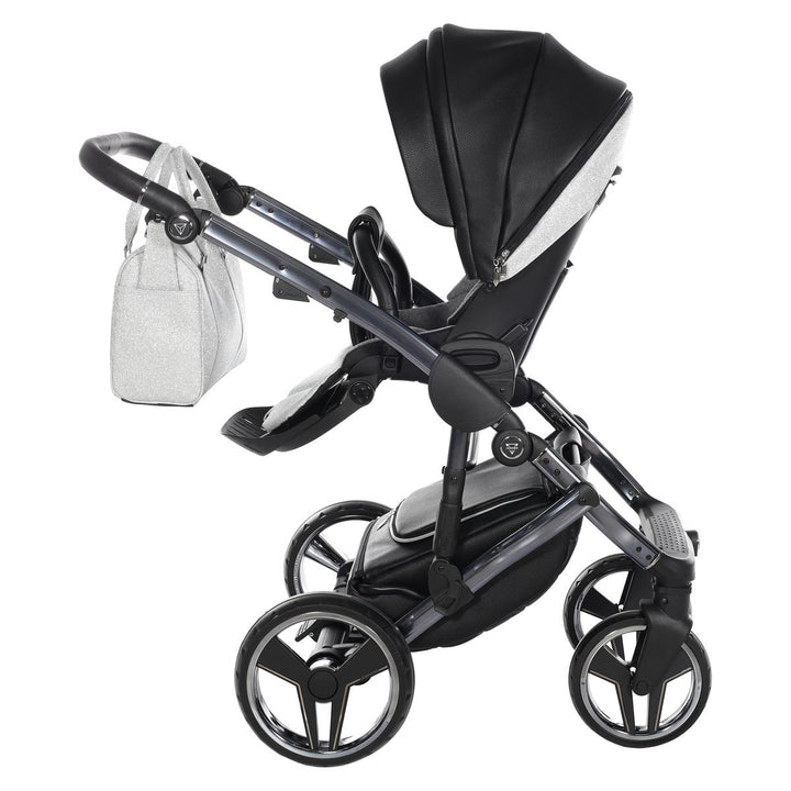 Junama Handcraft Glitter 4 in 1 Isofix Travel System, Black