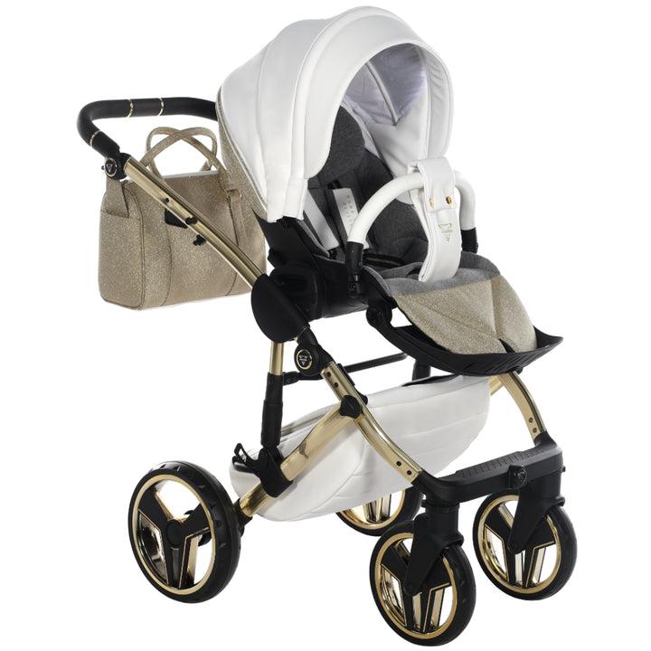 Junama Handcraft Glitter 3 in 1 Travel System, Gold