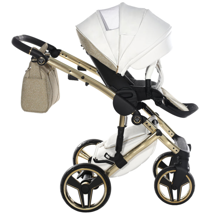 Junama Handcraft Glitter 4 in 1 Isofix Travel System, Gold