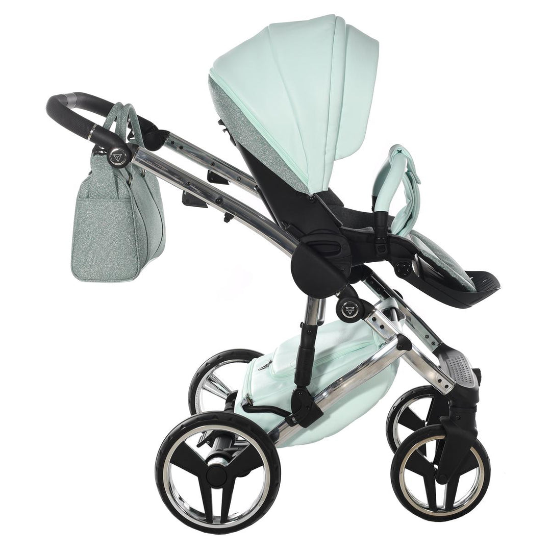 Junama Handcraft Glitter 4 in 1 Isofix Travel System, Mint