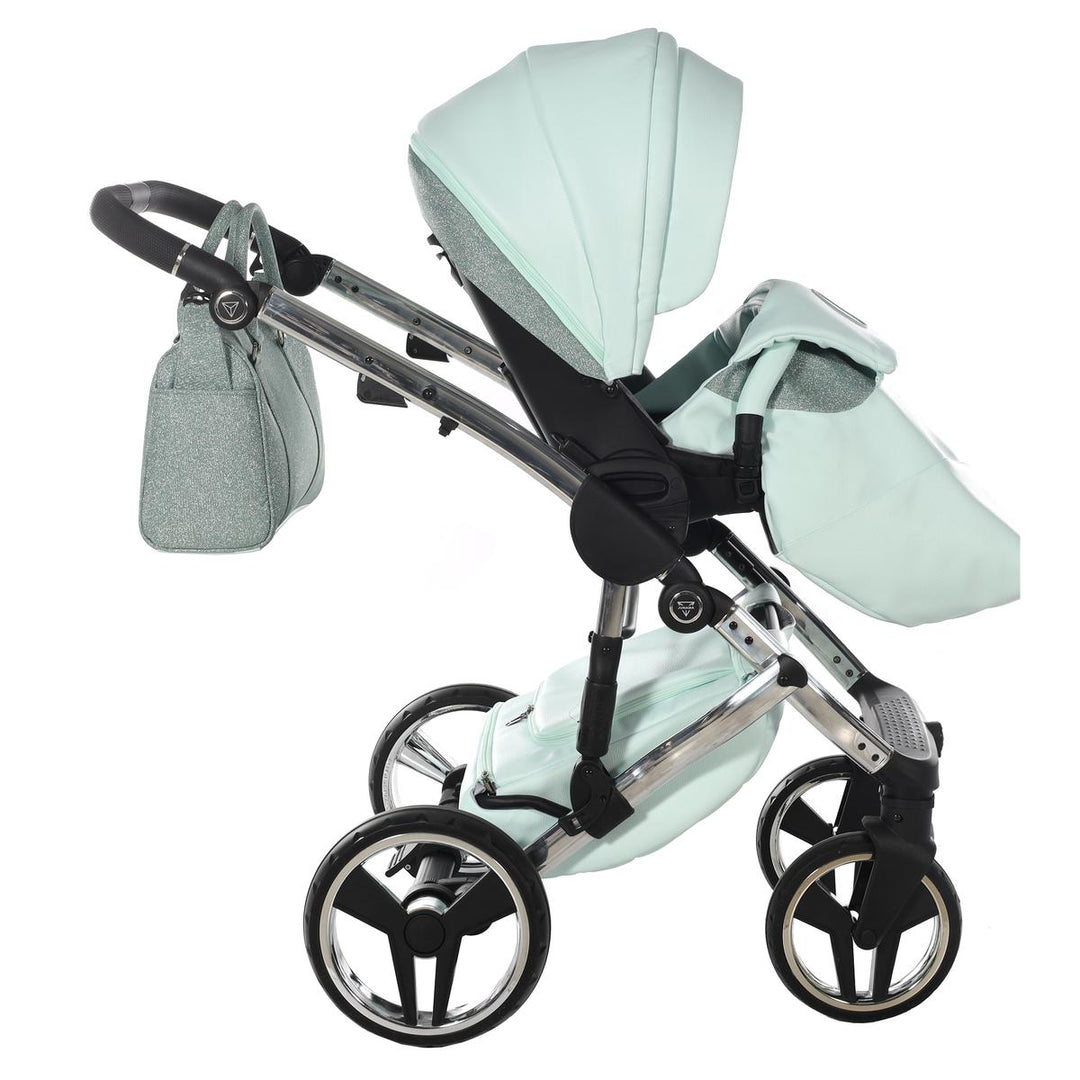 Junama Handcraft Glitter 4 in 1 Isofix Travel System, Mint