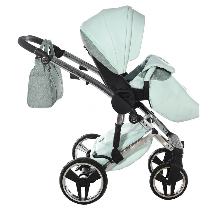 Junama Handcraft Glitter 4 in 1 Isofix Travel System, Mint