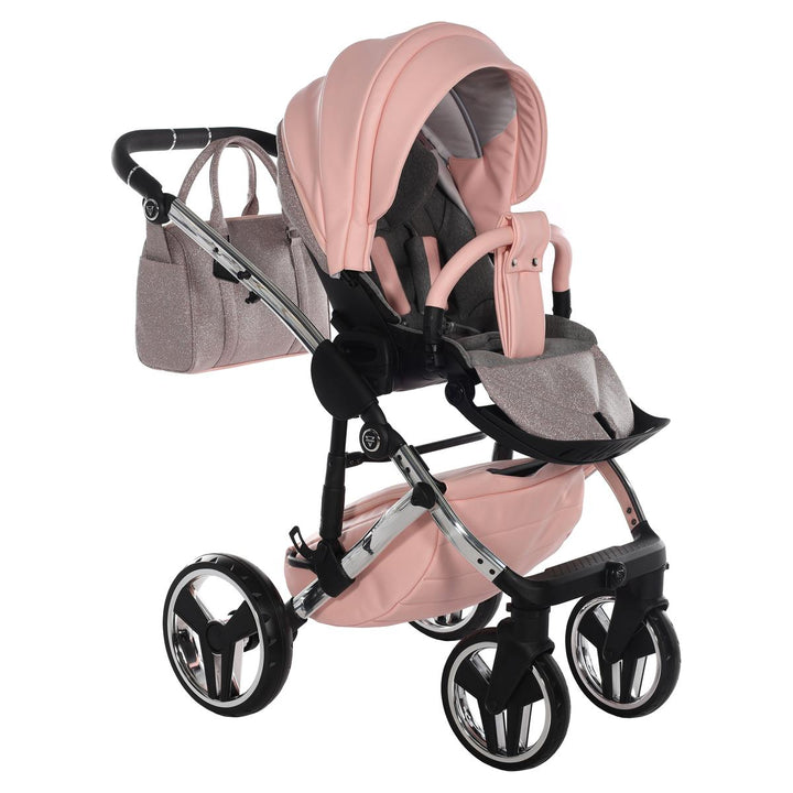 Junama Handcraft Glitter 3 in 1 Travel System, Pink