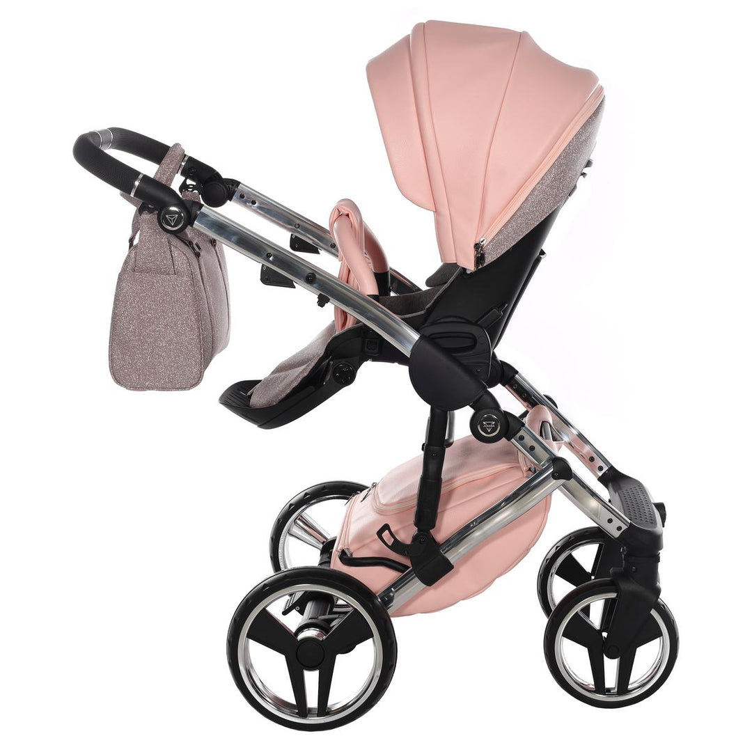 Junama Handcraft Glitter 3 in 1 Travel System, Pink