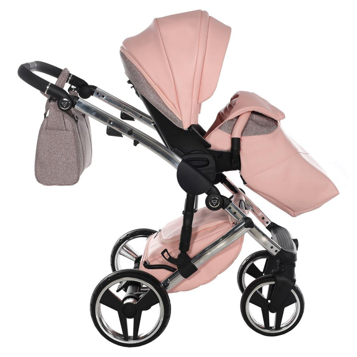 Junama Handcraft Glitter 3 in 1 Travel System, Pink
