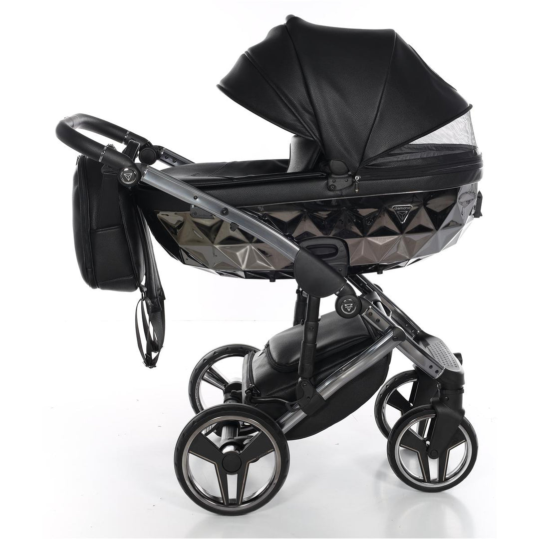 Junama Handcraft 4 in 1 Isofix Travel System, Black