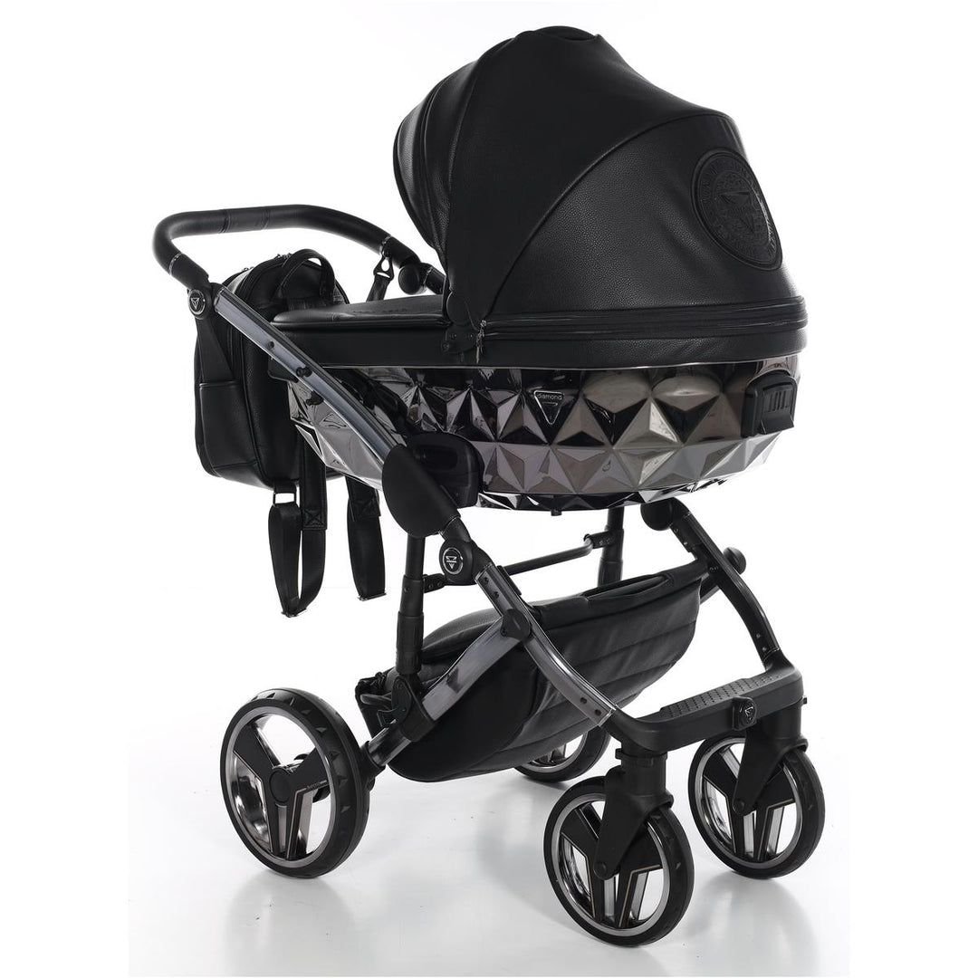Junama Handcraft 4 in 1 Isofix Travel System, Black