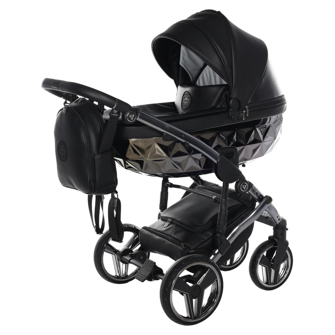 Junama Handcraft 4 in 1 Isofix Travel System, Black