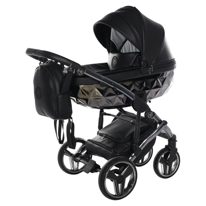Junama Handcraft 4 in 1 Isofix Travel System, Black