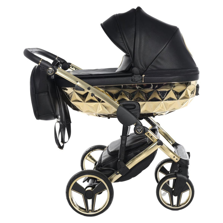 Junama Handcraft 4 in 1 Isofix Travel System, Black Gold