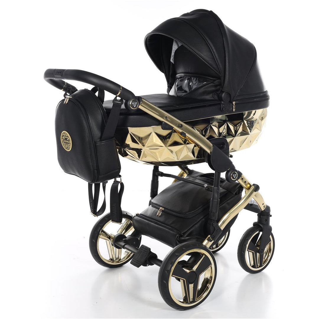 Junama Handcraft 3 in 1 Travel System, Black Gold