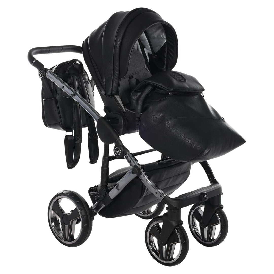 Junama Handcraft 4 in 1 Isofix Travel System, Black