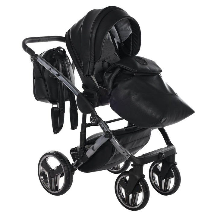 Junama Handcraft 4 in 1 Isofix Travel System, Black