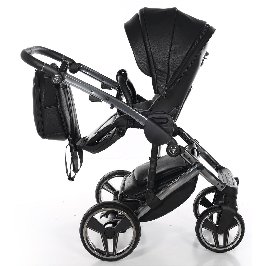 Junama Handcraft 2 in 1 Pram & Pushchair, Black
