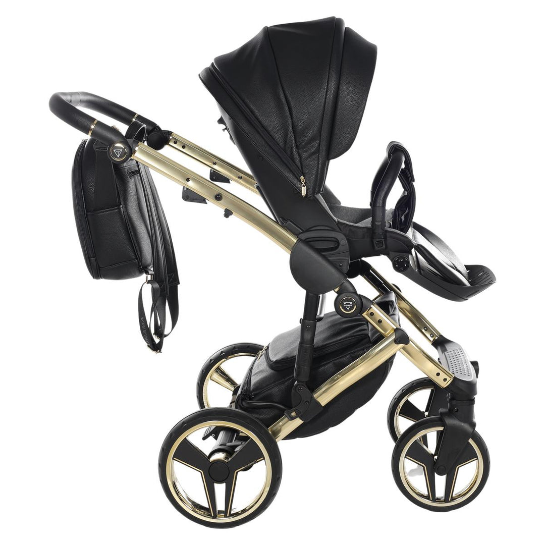 Junama Handcraft 3 in 1 Travel System, Black Gold