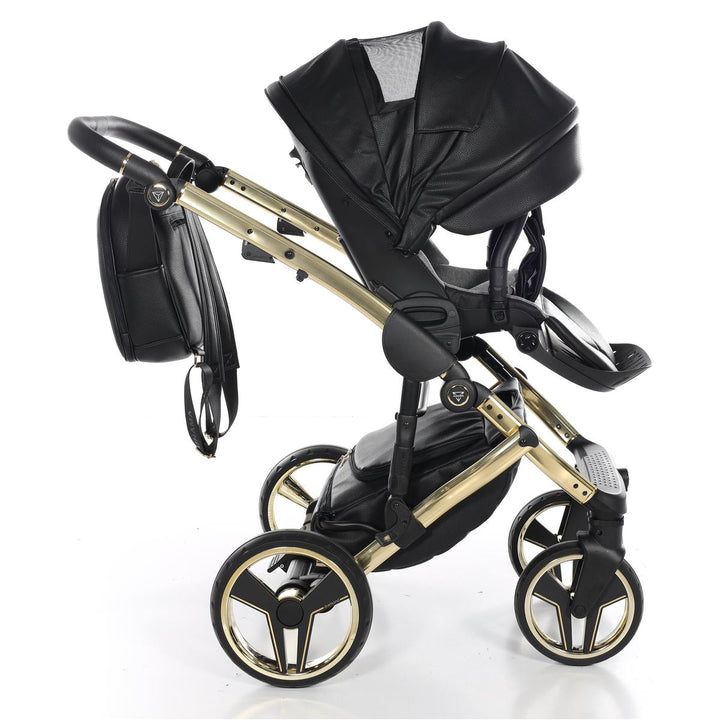 Junama Handcraft 3 in 1 Travel System, Black Gold