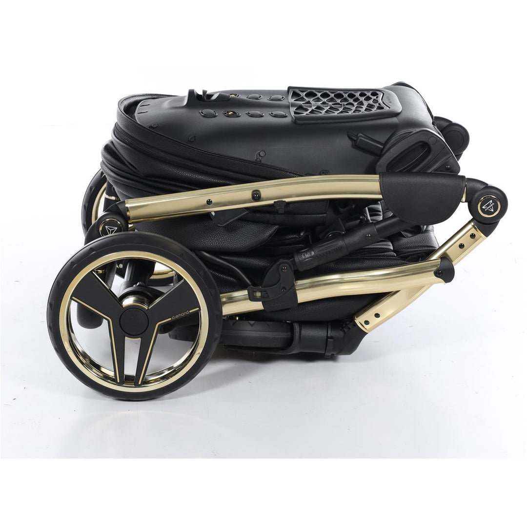 Junama Handcraft 3 in 1 Travel System, Black Gold