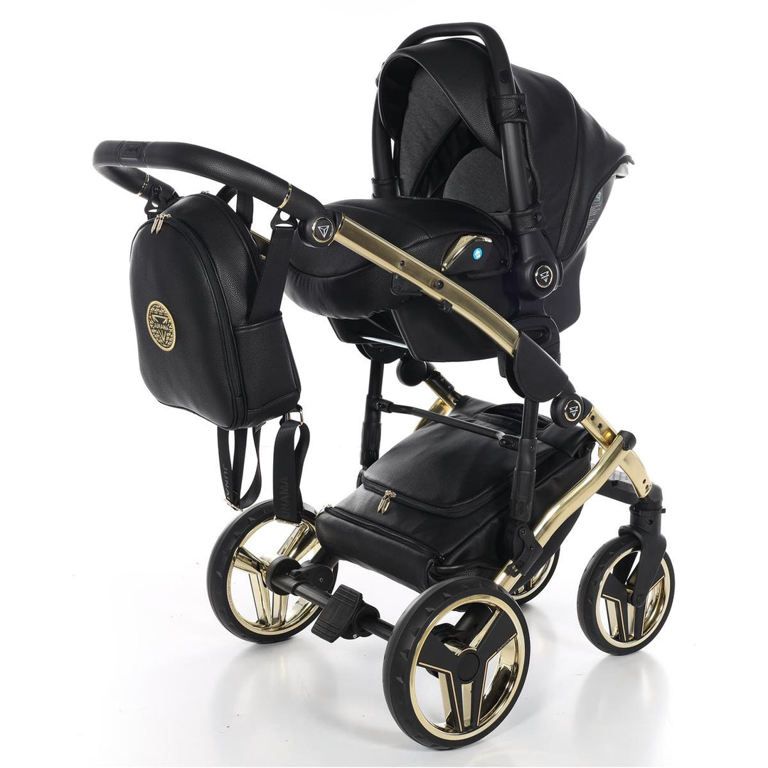 Junama Handcraft 3 in 1 Travel System, Black Gold