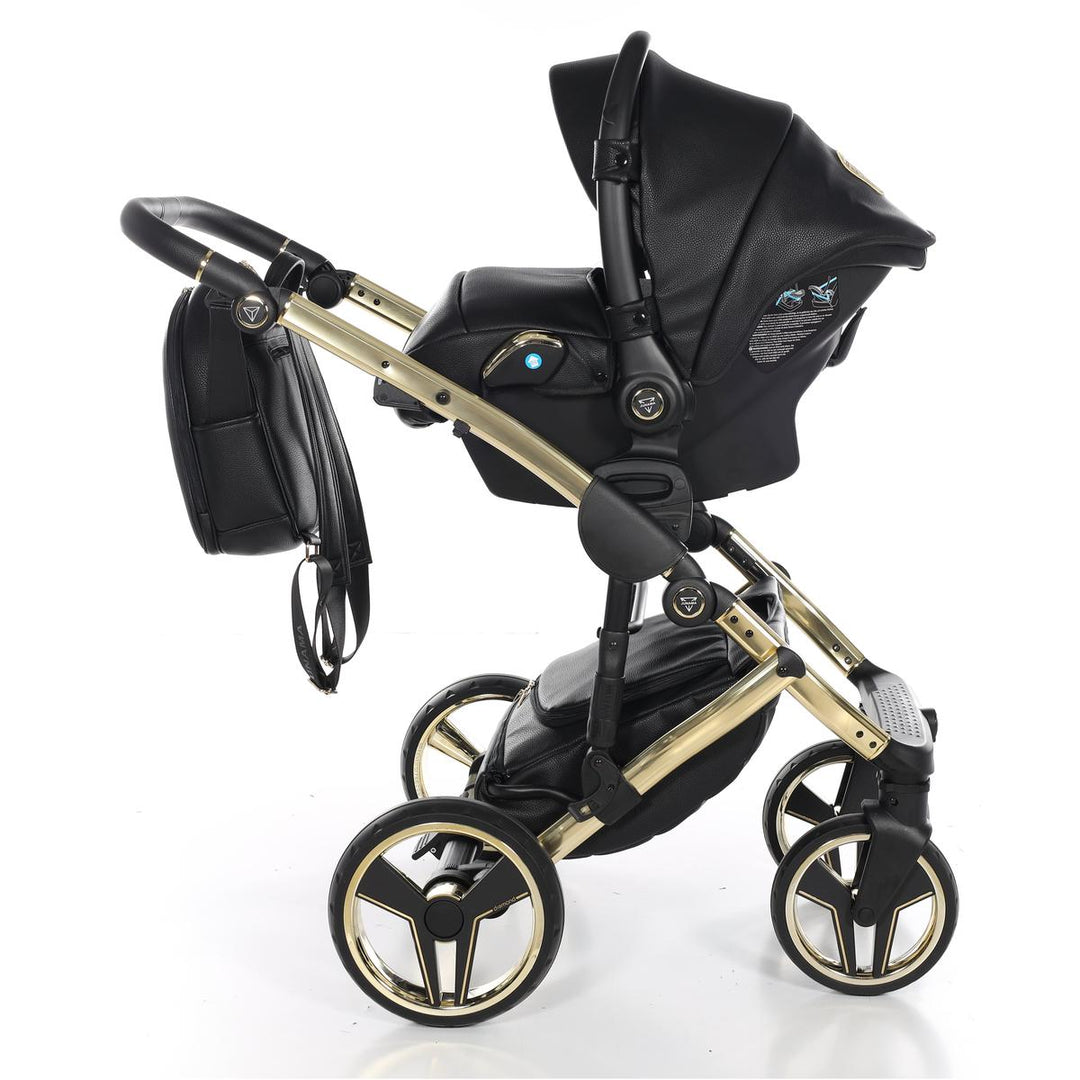 Junama Handcraft 3 in 1 Travel System, Black Gold