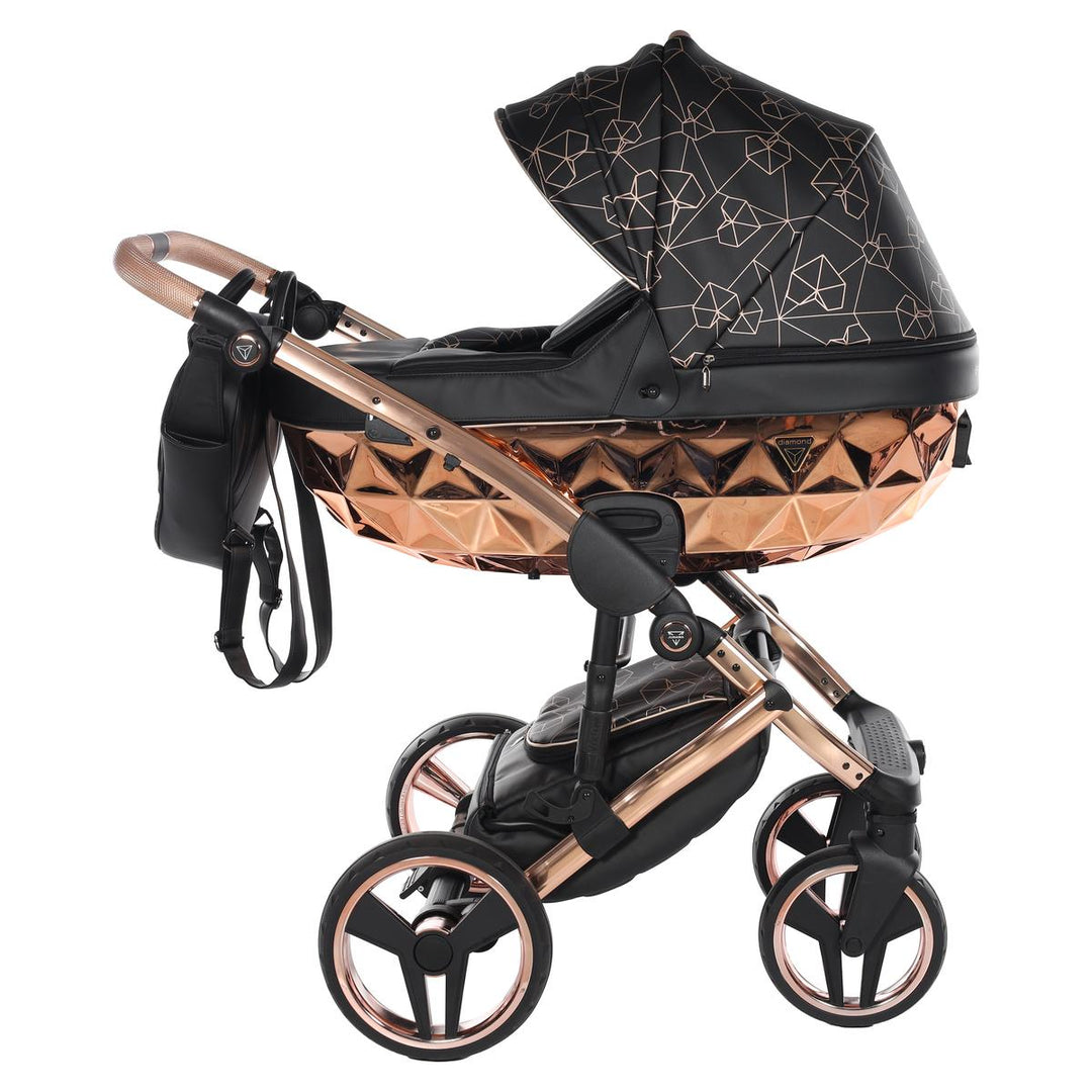Junama Heart 4 in 1 Isofix Travel System, Black