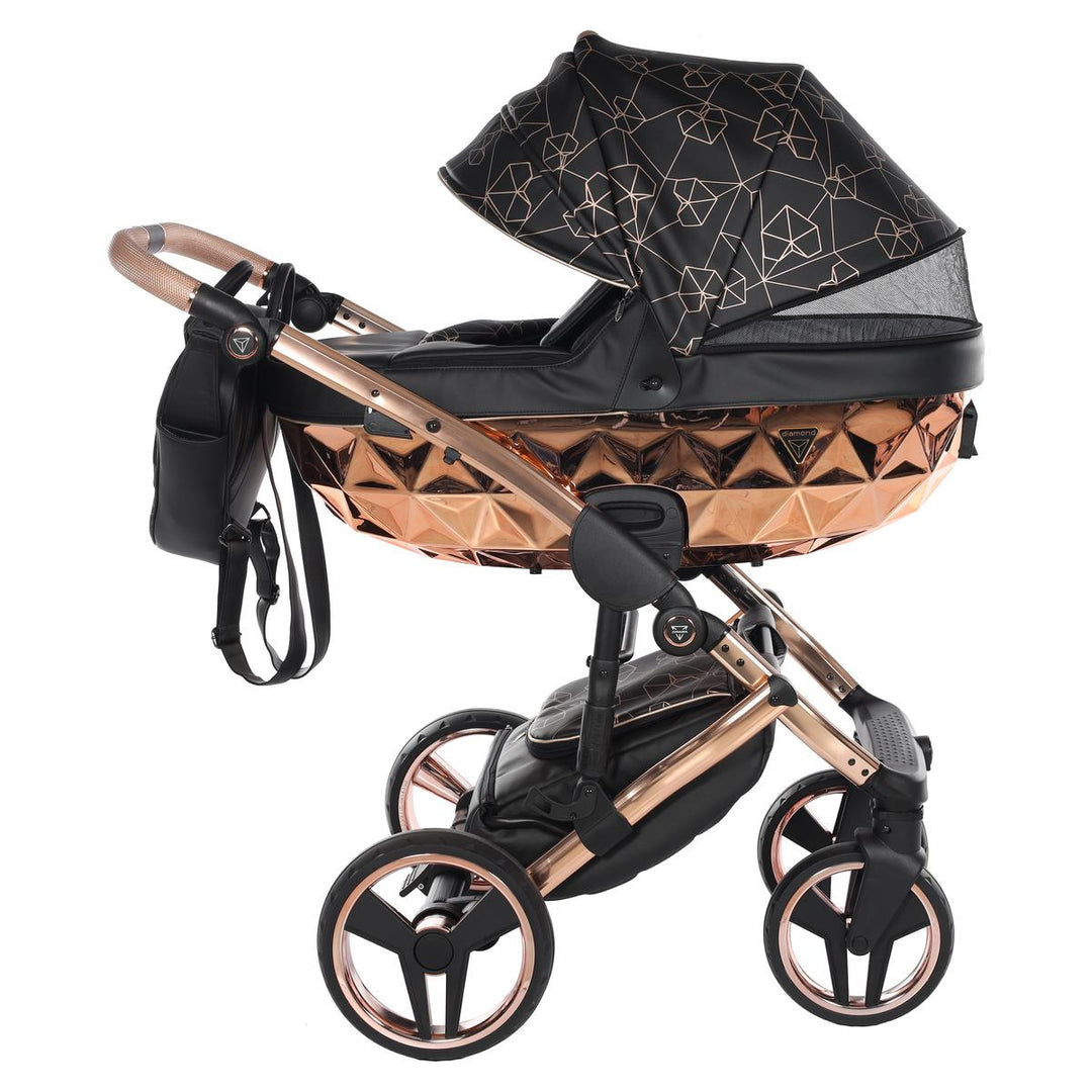 Junama Heart 3 in 1 Travel System, Black
