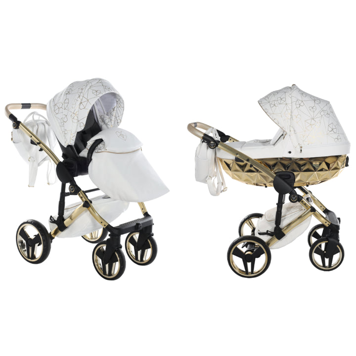 Junama Heart 2 in 1 Pram & Pushchair, Gold