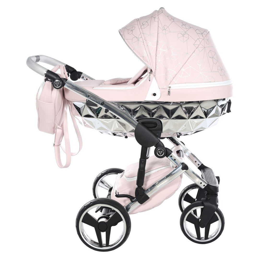 Junama Heart 2 in 1 Pram & Pushchair, Pink