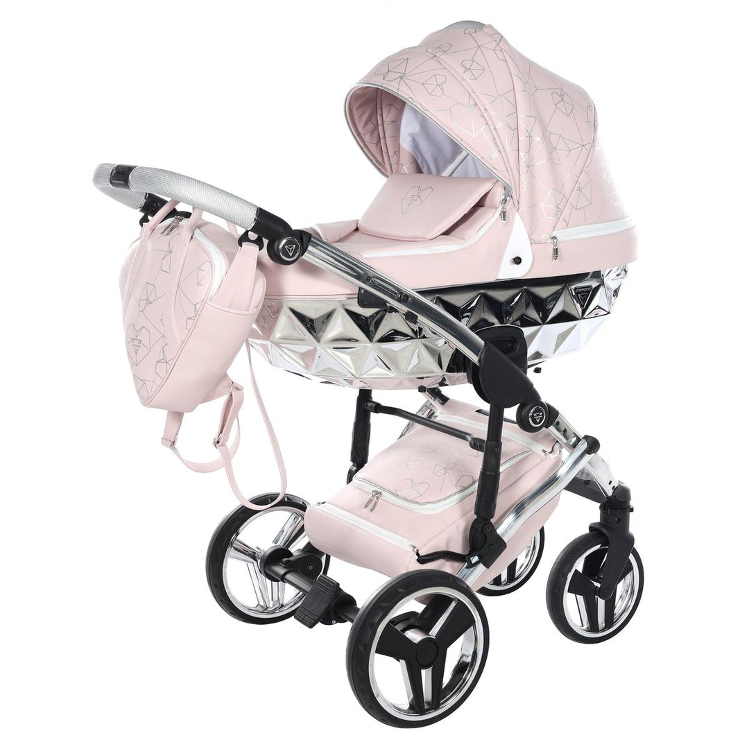 Junama Heart 2 in 1 Pram & Pushchair, Pink