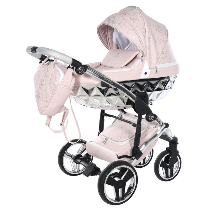 Junama Heart 2 in 1 Pram & Pushchair, Pink