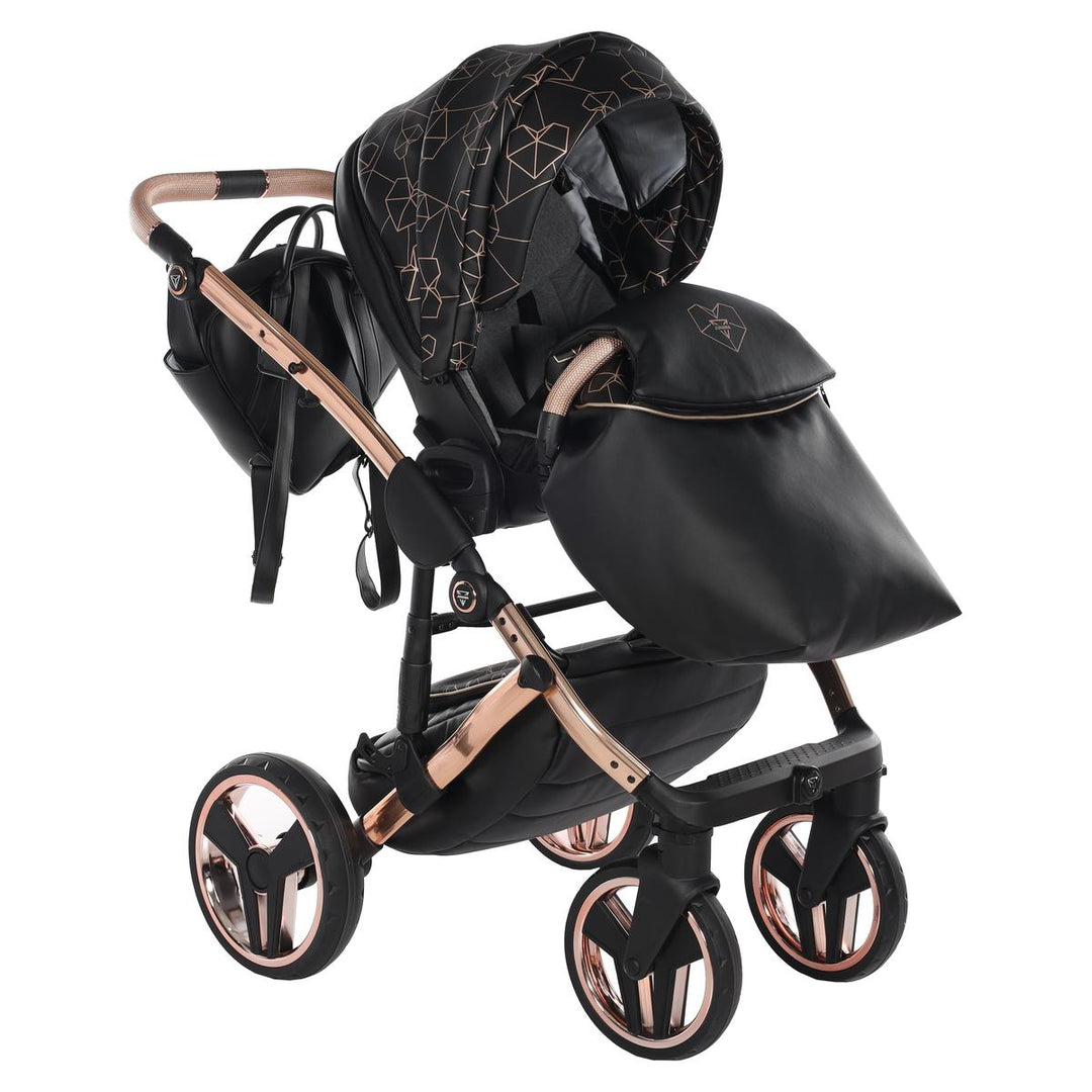 Junama Heart 3 in 1 Travel System, Black