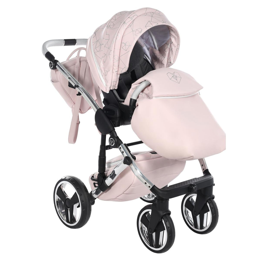 Junama Heart 2 in 1 Pram & Pushchair, Pink