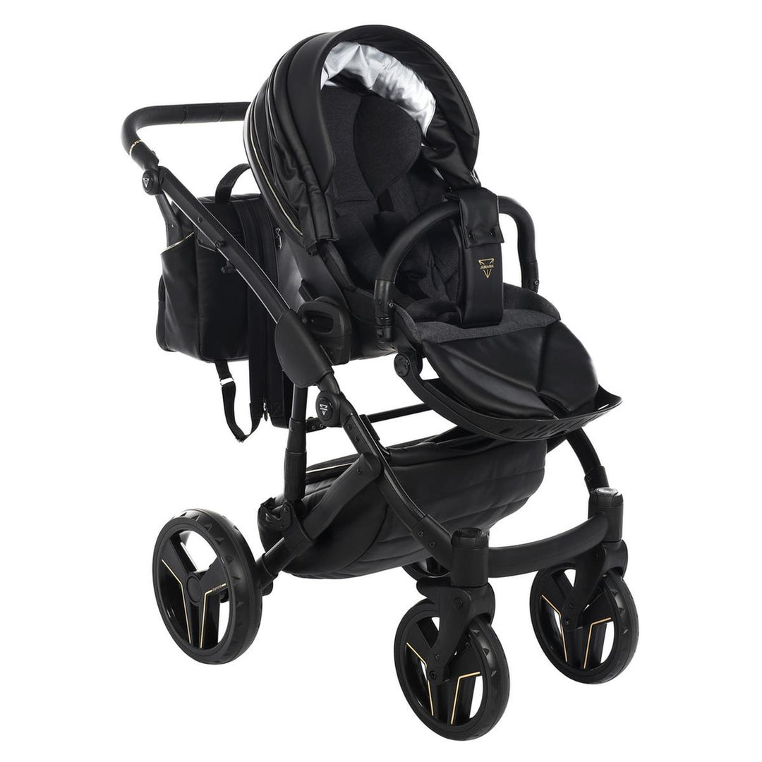 Junama S-Class 3 in 1 Travel System, Black Free Car Seat