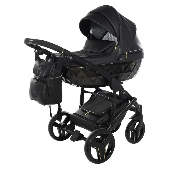 Junama S-Class 3 in 1 Travel System, Black Free Car Seat