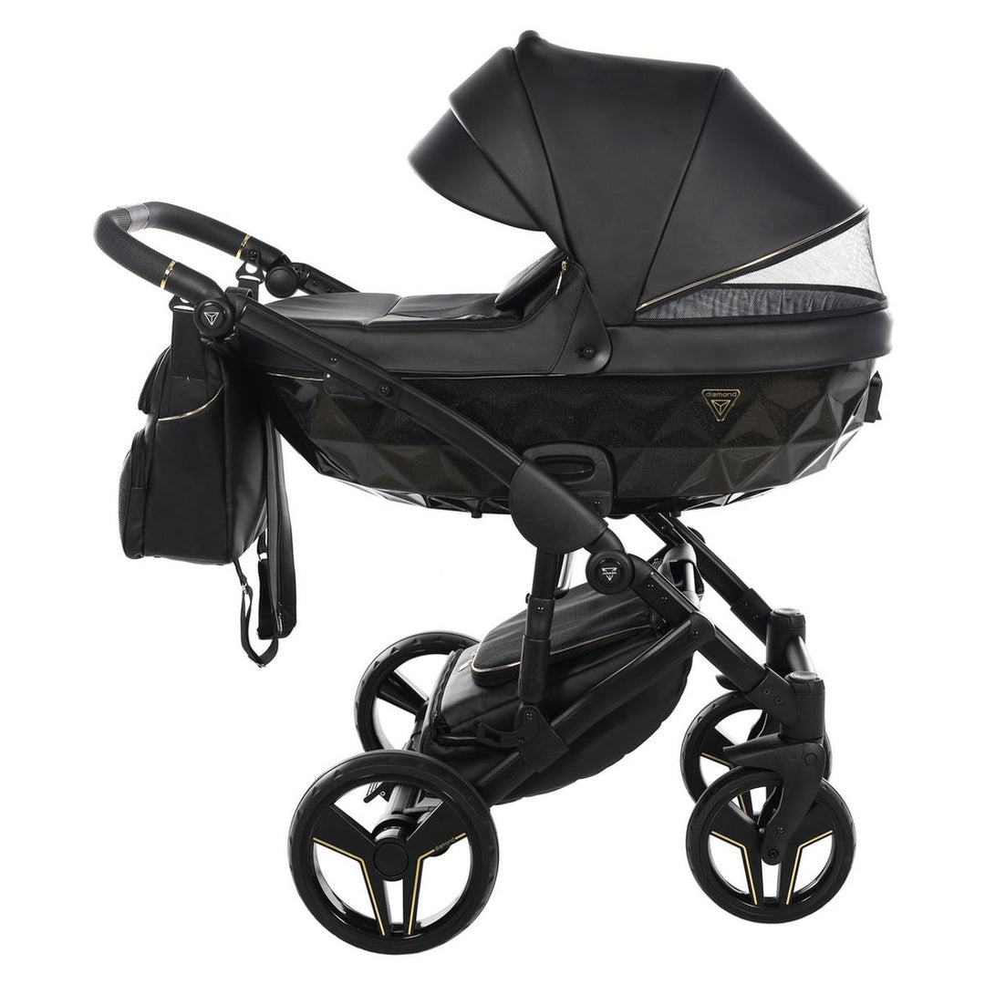 Junama S-Class 3 in 1 Travel System, Black Free Car Seat