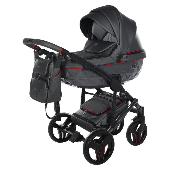 Junama S-Class 3 in 1 Travel System, Graphite Free Car Seat