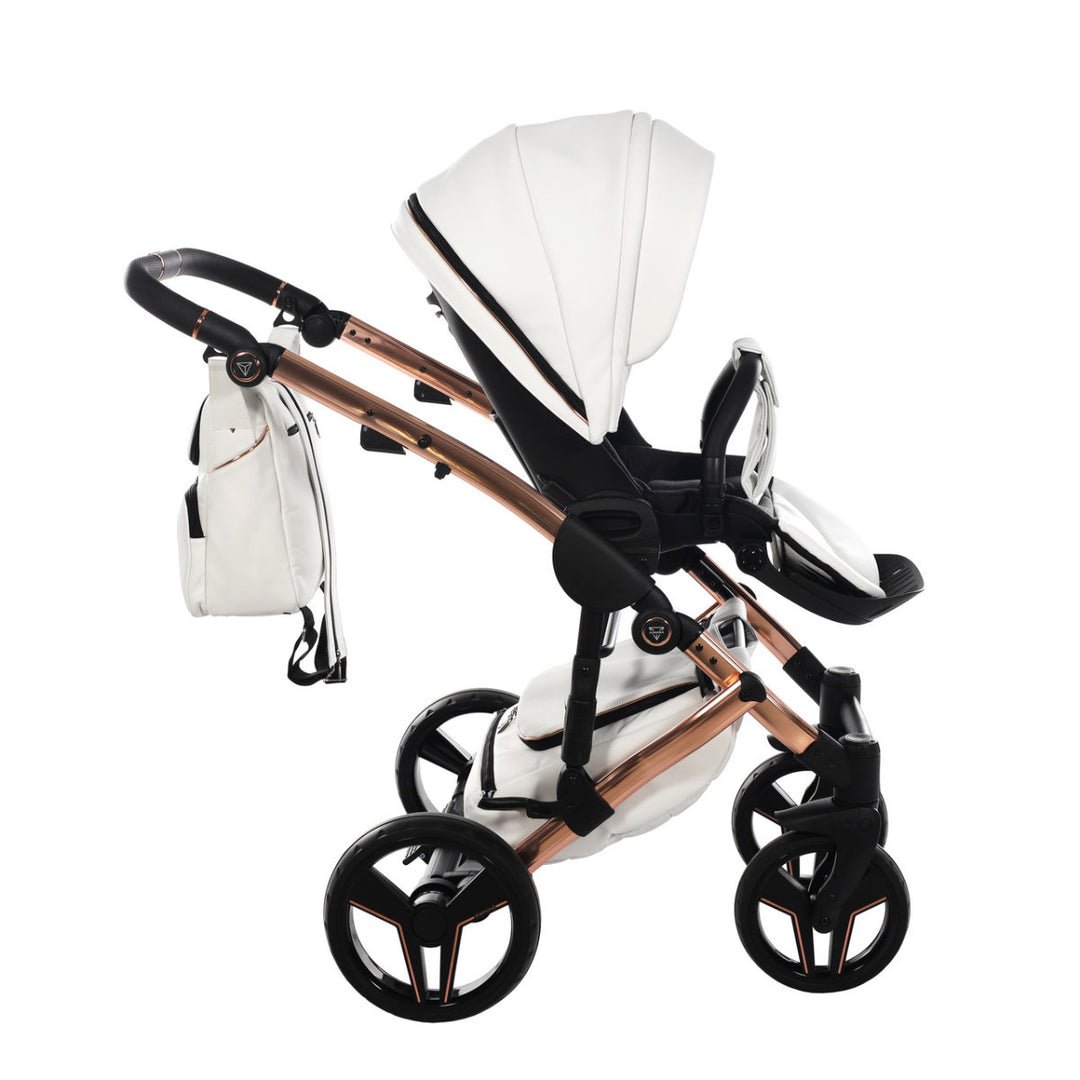 Junama S-Class 3 in 1 Travel System, White Free Car Seat