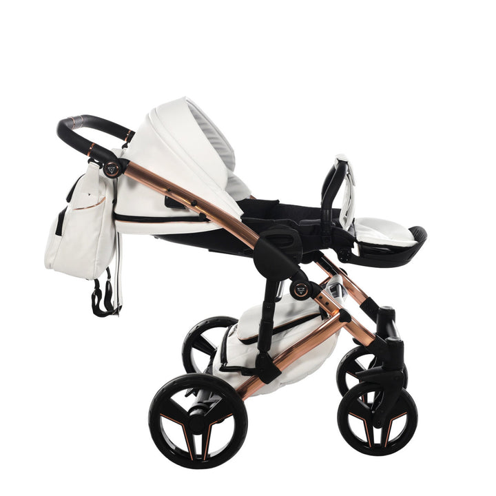 Junama S-Class 3 in 1 Travel System, White Free Car Seat