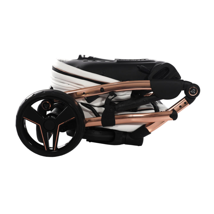 Junama S-Class 3 in 1 Travel System, White Free Car Seat