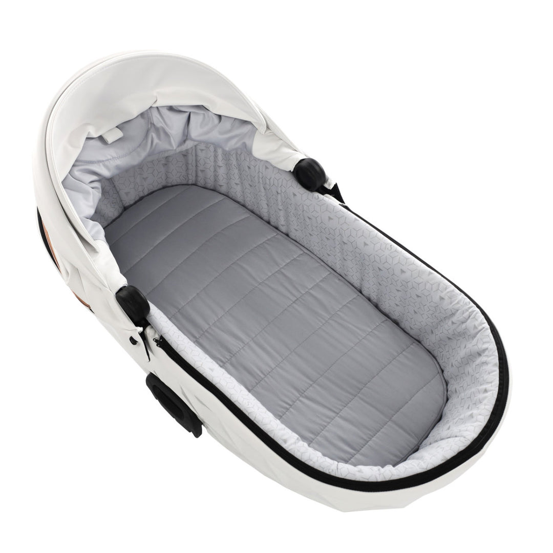Junama S-Class 3 in 1 Travel System, White Free Car Seat