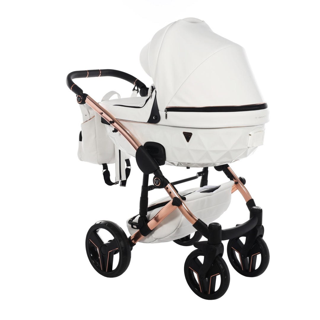 Junama S-Class 3 in 1 Travel System, White Free Car Seat
