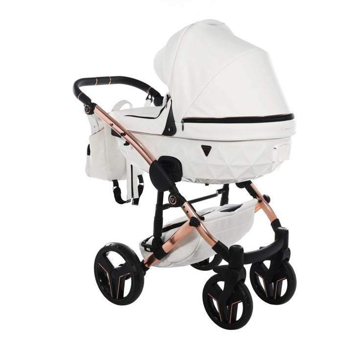 Junama S-Class 3 in 1 Travel System, White Free Car Seat