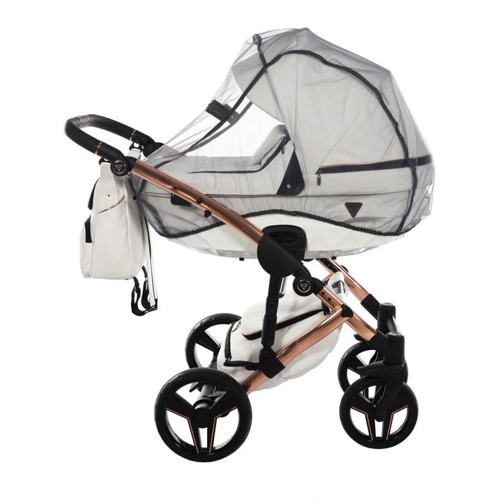 Junama S-Class 3 in 1 Travel System, White Free Car Seat
