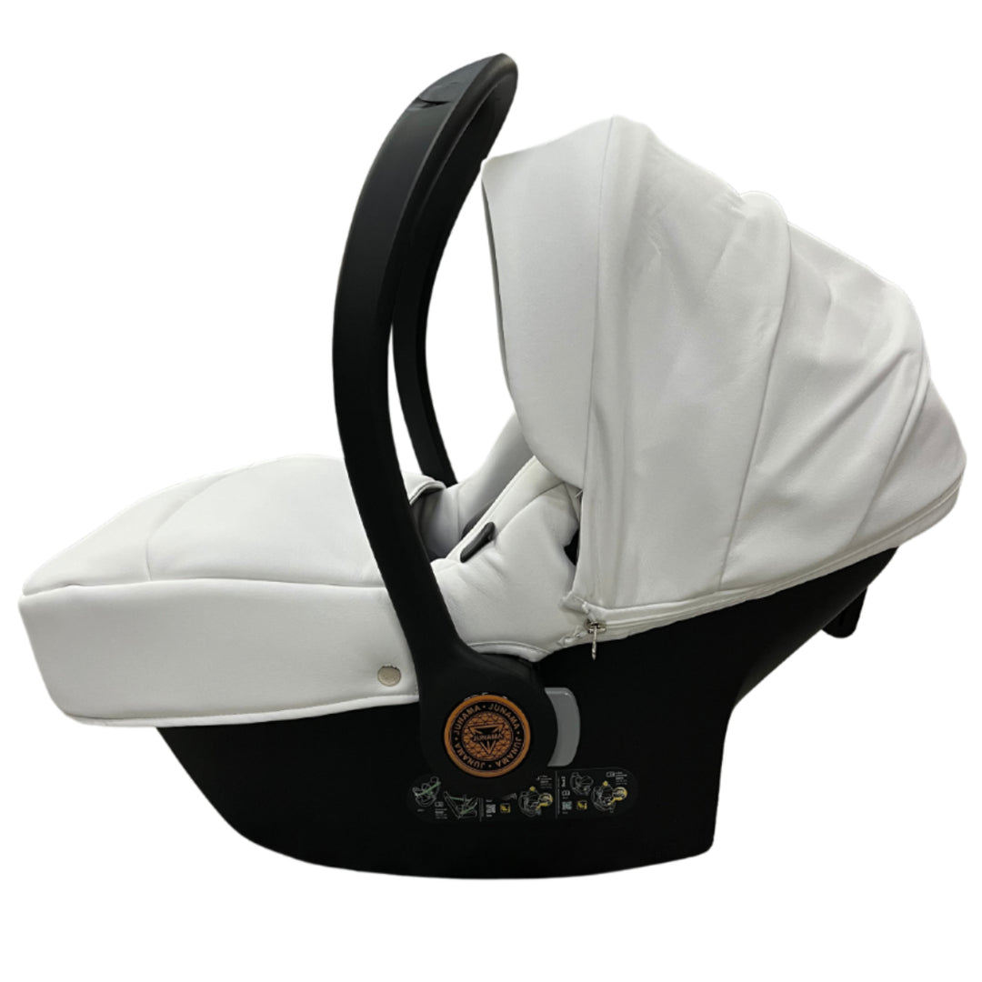 Junama Fluo Individual 3 in 1 Travel System, White Rose Gold