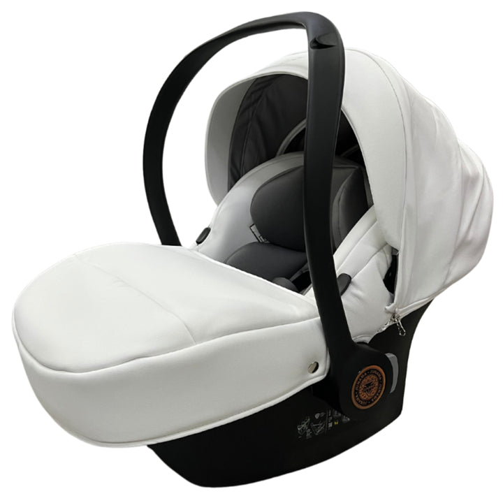 Junama Fluo Individual 3 in 1 Travel System, White Rose Gold