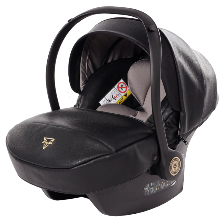 Junama Handcraft 4 in 1 Isofix Travel System, Black Gold