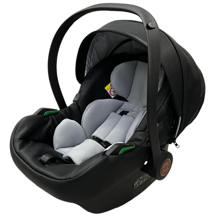 Junama Handcraft 4 in 1 Isofix Travel System, Black Rose Gold
