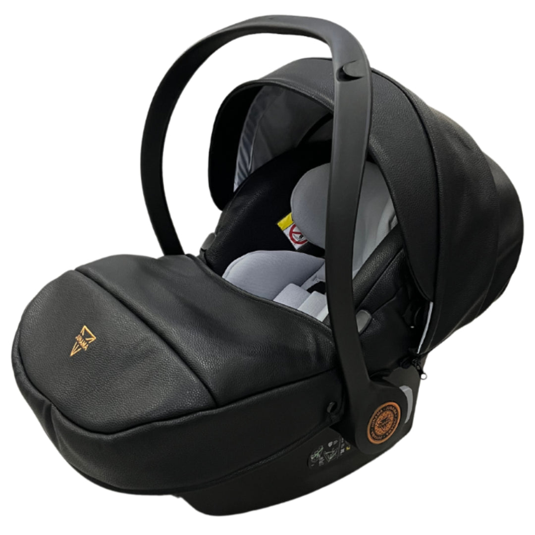Junama Handcraft 3 in 1 Travel System, Black Rose Gold