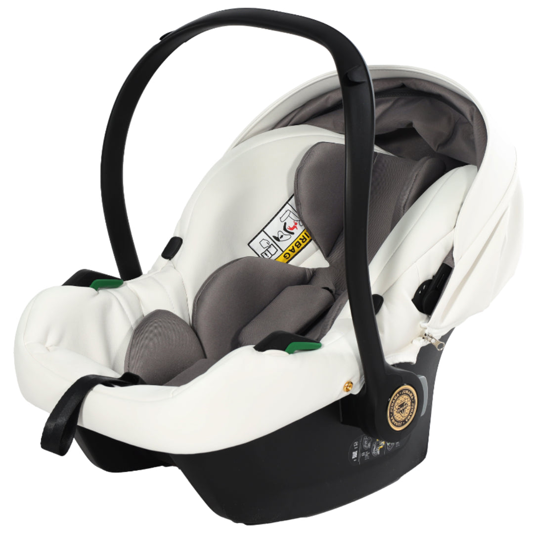 Junama Handcraft 3 in 1 Travel System, White Gold