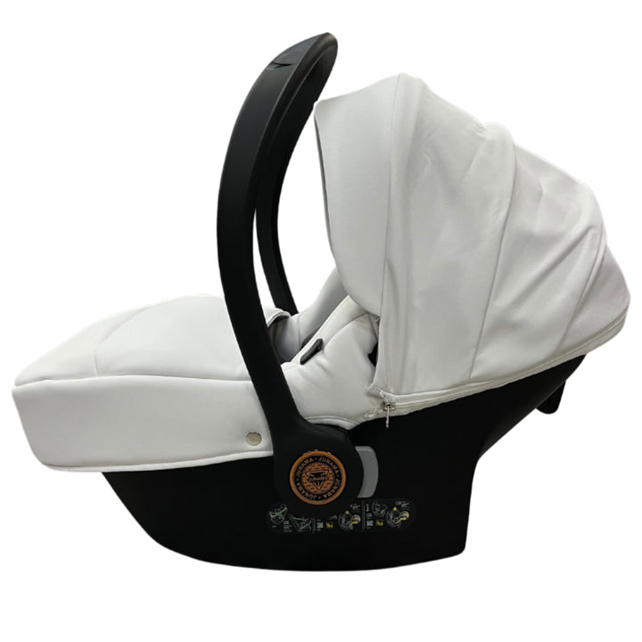 Junama Handcraft 4 in 1 Isofix Travel System, White Rose Gold